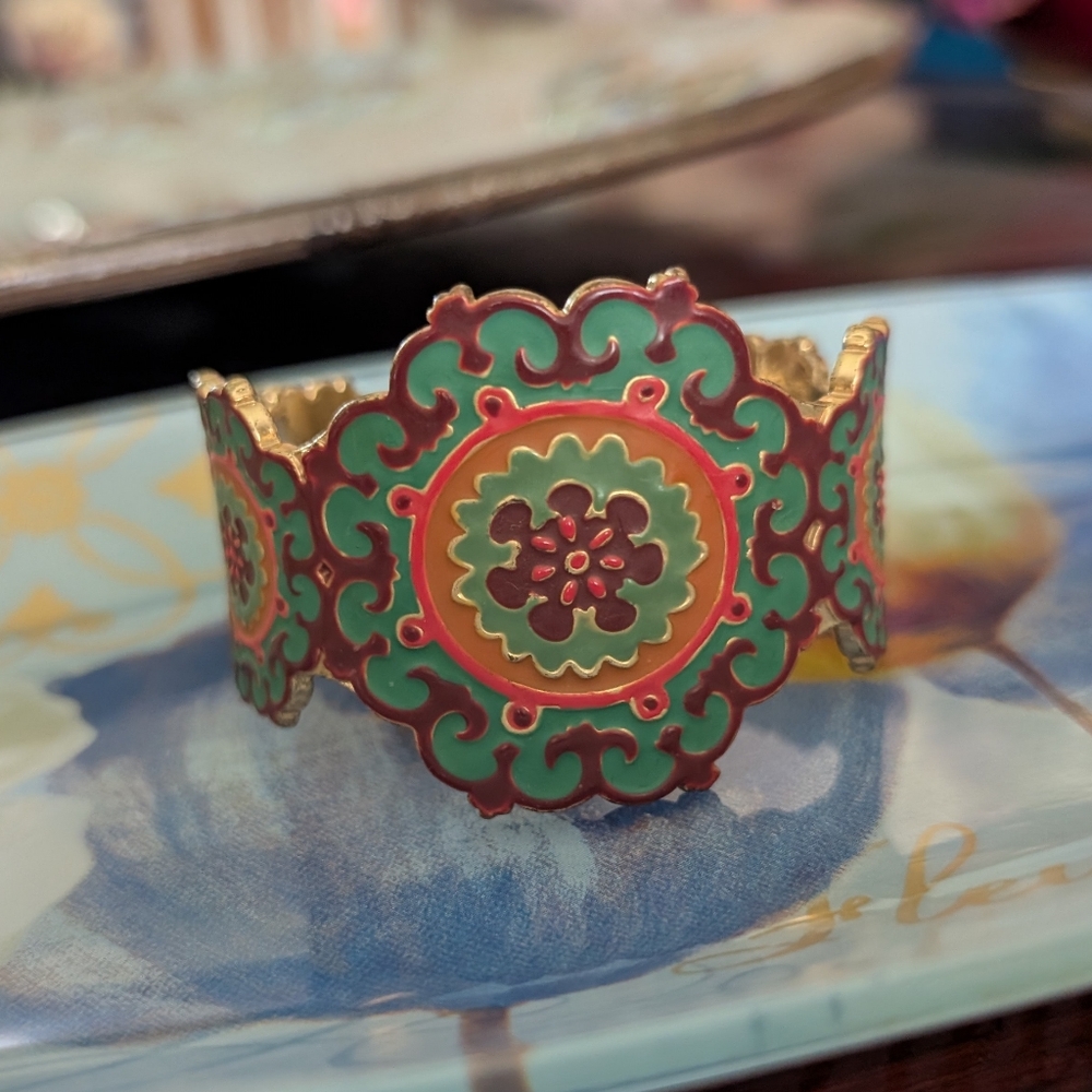 Lucky Brand Multicolor Open Cuff Bracelet